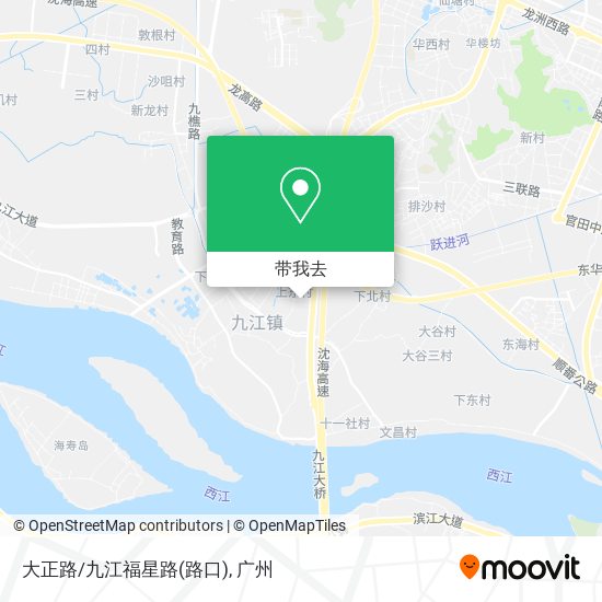 大正路/九江福星路(路口)地图