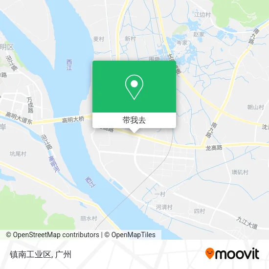 镇南工业区地图