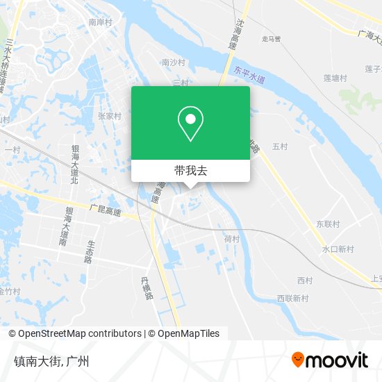镇南大街地图
