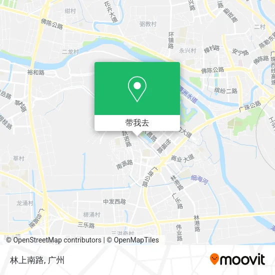 林上南路地图