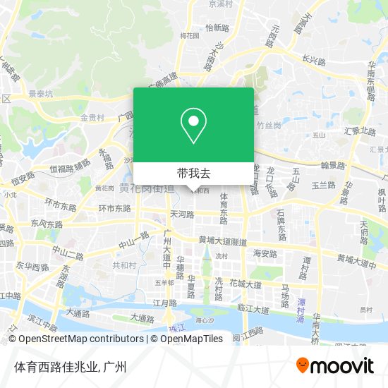 体育西路佳兆业地图
