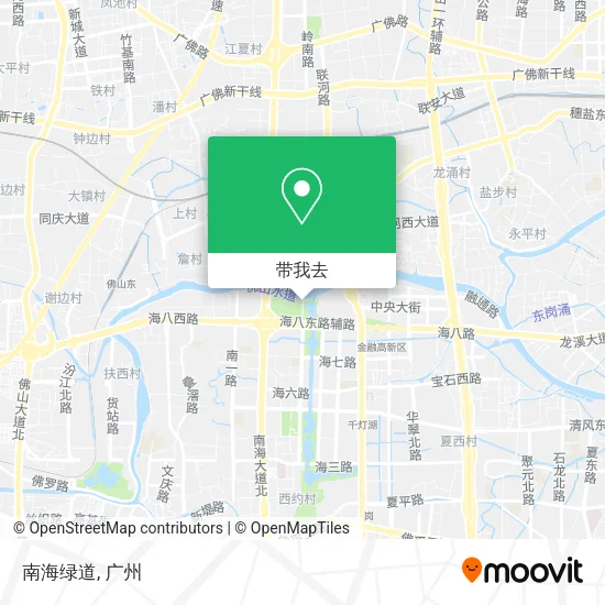 南海绿道地图