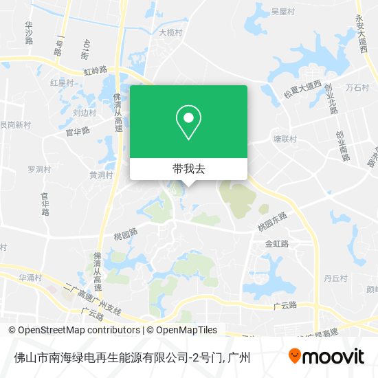 佛山市南海绿电再生能源有限公司-2号门地图