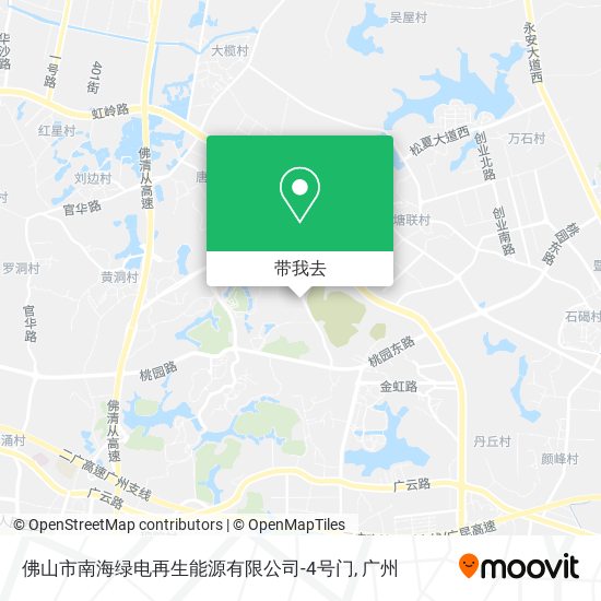 佛山市南海绿电再生能源有限公司-4号门地图