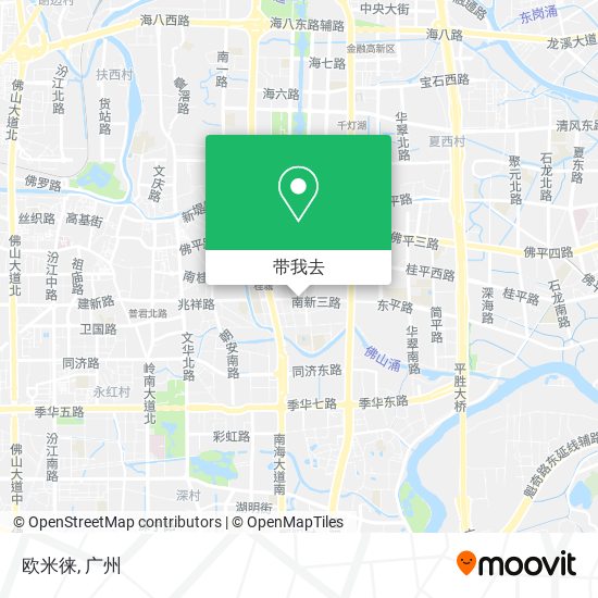 欧米徕地图