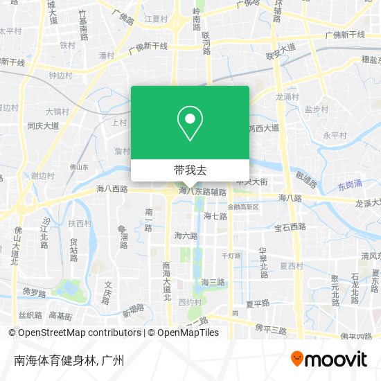 南海体育健身林地图