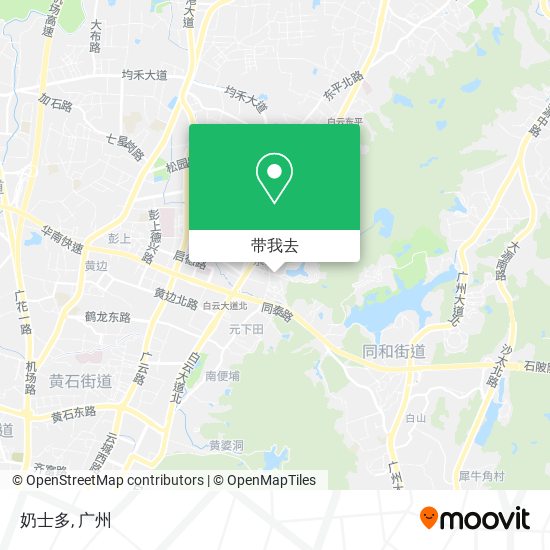 奶士多地图