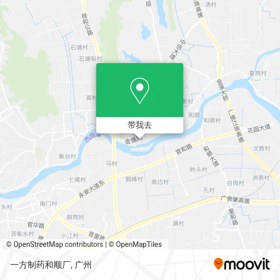 一方制药和顺厂地图