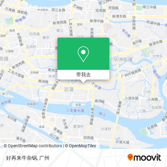 好再来牛杂锅地图