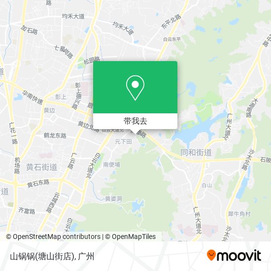 山锅锅(塘山街店)地图