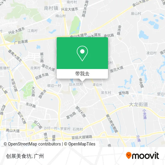 创展美食坊地图