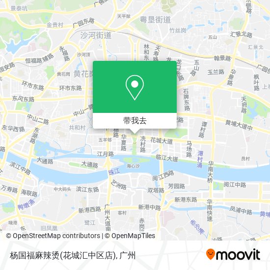 杨国福麻辣烫(花城汇中区店)地图