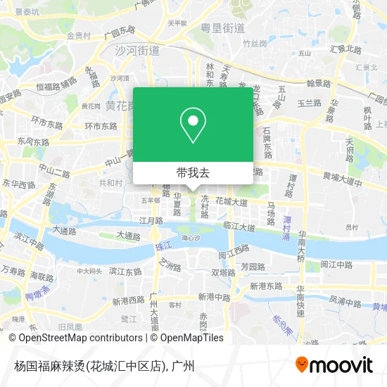 杨国福麻辣烫(花城汇中区店)地图