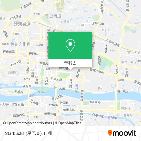 Starbucks (星巴克)地图