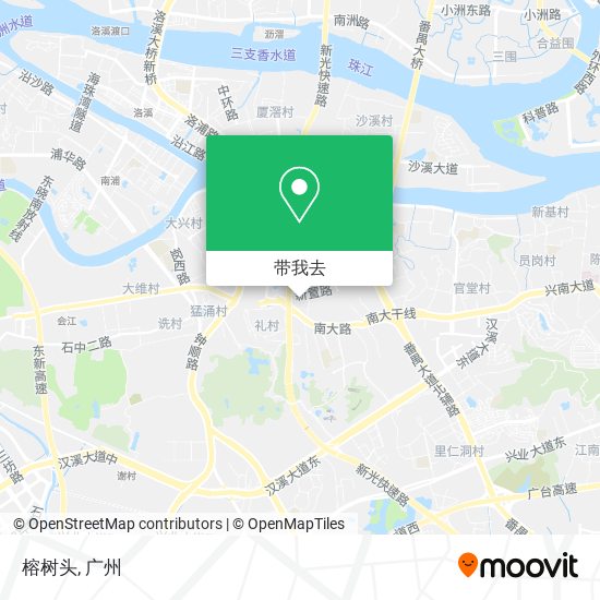 榕树头地图
