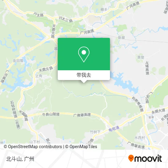 北斗山地图