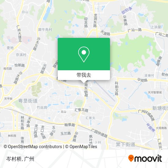 岑村桥地图