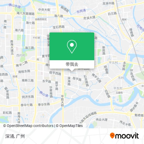 深涌地图
