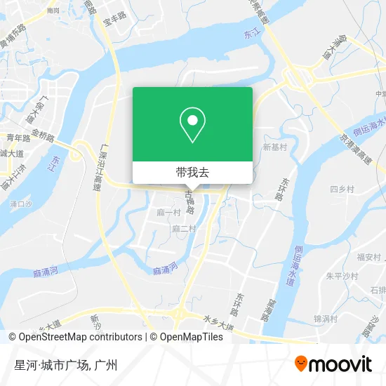 星河·城市广场地图