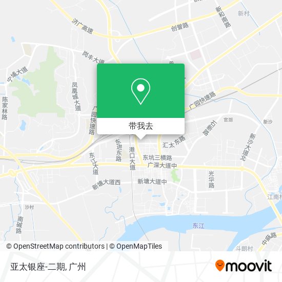 亚太银座-二期地图