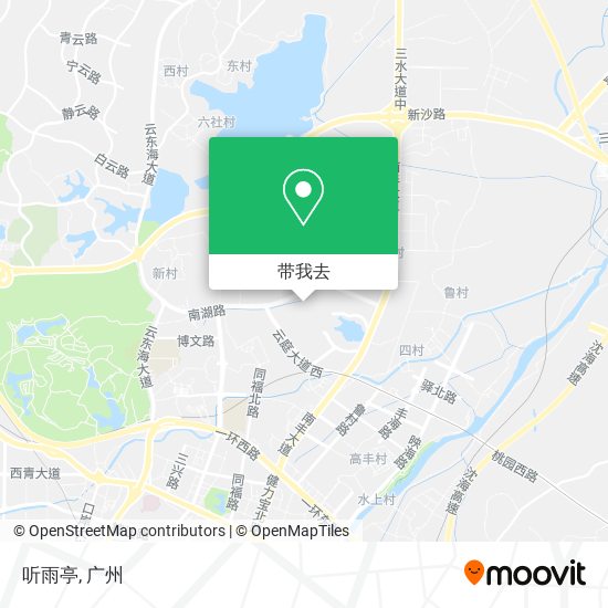听雨亭地图