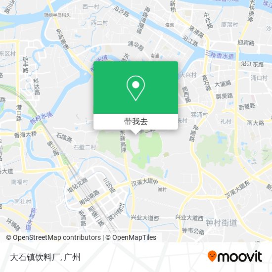 大石镇饮料厂地图