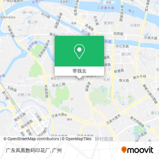 广东凤凰数码印花厂地图
