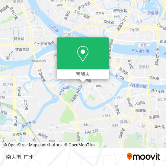 南大围地图