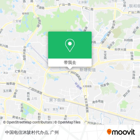 中国电信沐陂村代办点地图