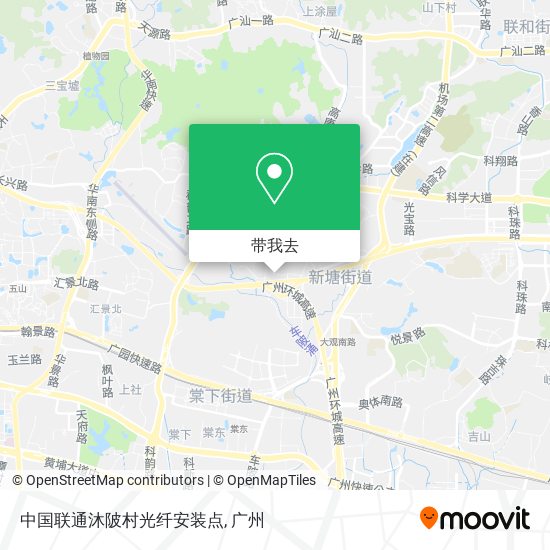 中国联通沐陂村光纤安装点地图