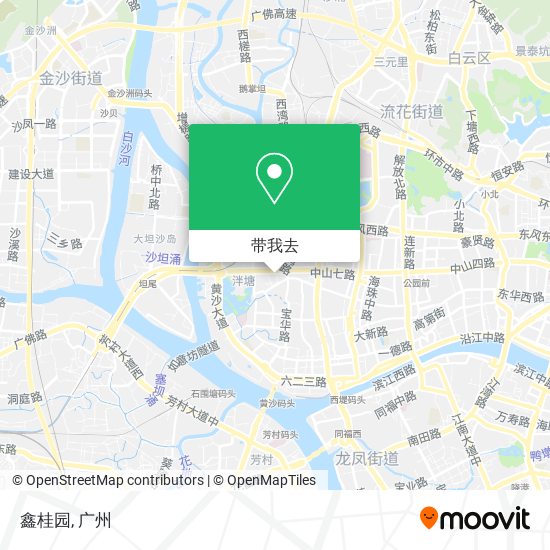 鑫桂园地图