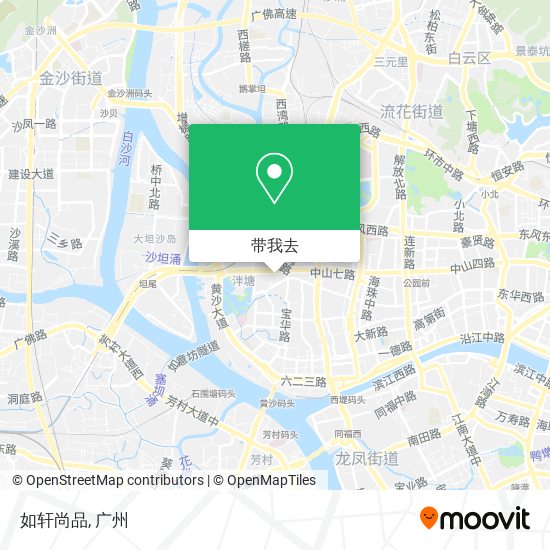 如轩尚品地图