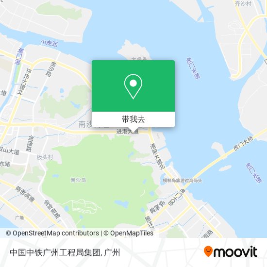 中国中铁广州工程局集团地图