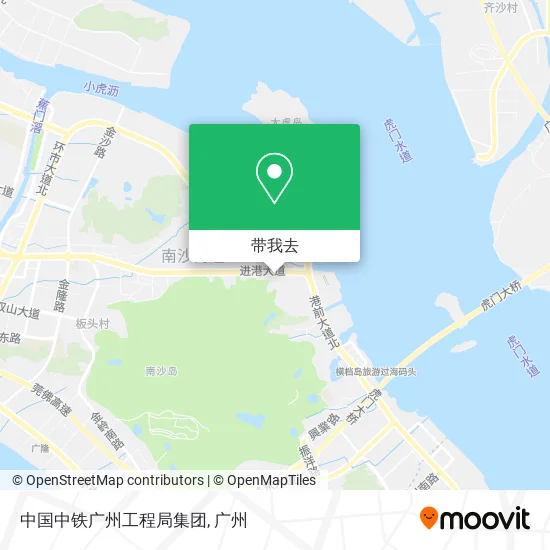 中国中铁广州工程局集团地图
