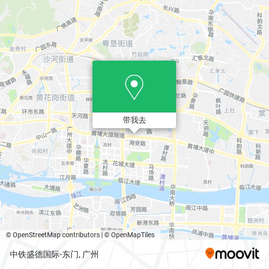 中铁盛德国际-东门地图