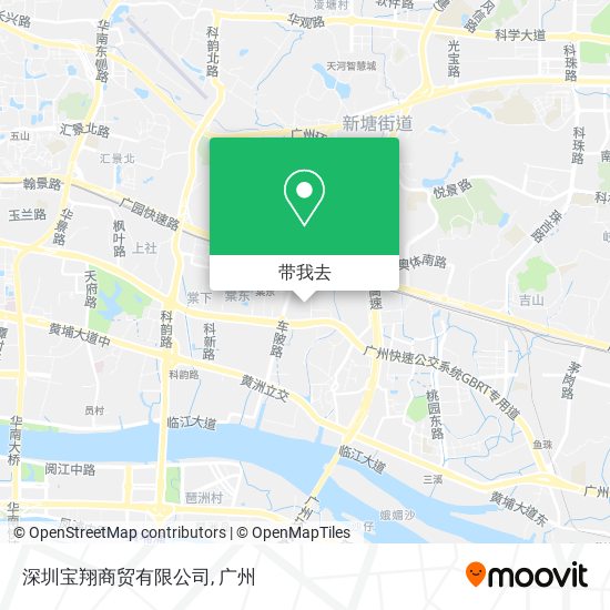 深圳宝翔商贸有限公司地图