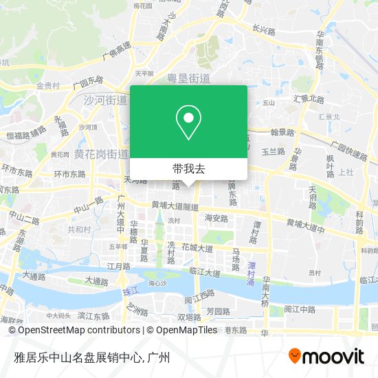 雅居乐中山名盘展销中心地图