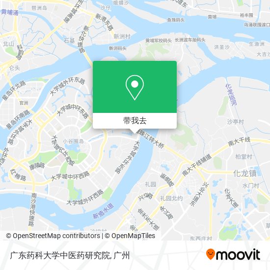 广东药科大学中医药研究院地图