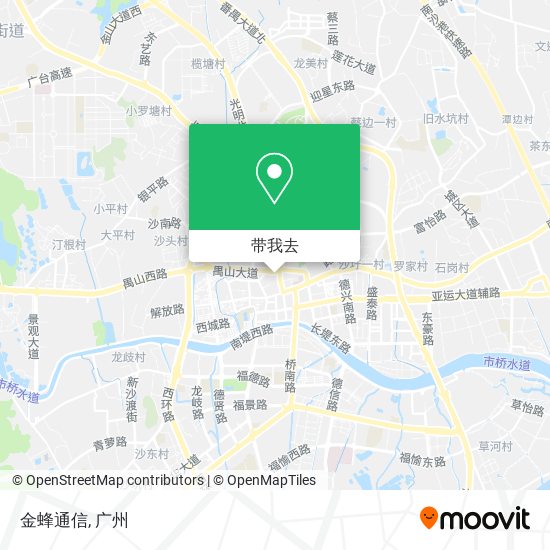金蜂通信地图