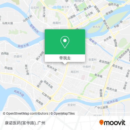 康诺医药(富华路)地图