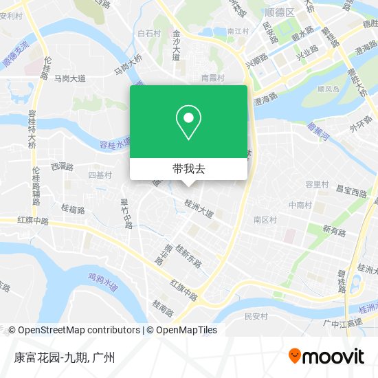 康富花园-九期地图