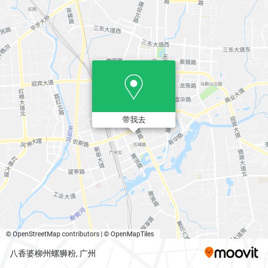 八香婆柳州螺狮粉地图