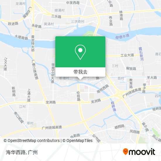 海华西路地图