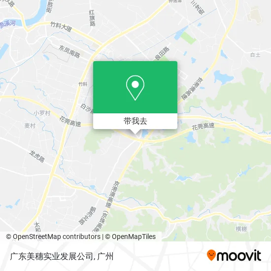 广东美穗实业发展公司地图