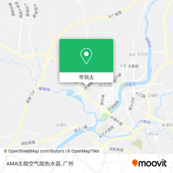 AMA生能空气能热水器地图