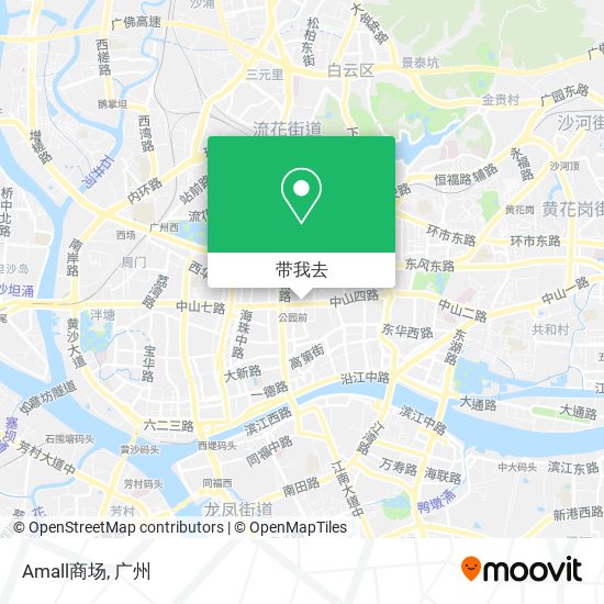 Amall商场地图