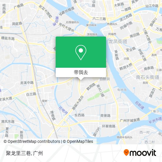 聚龙里三巷地图