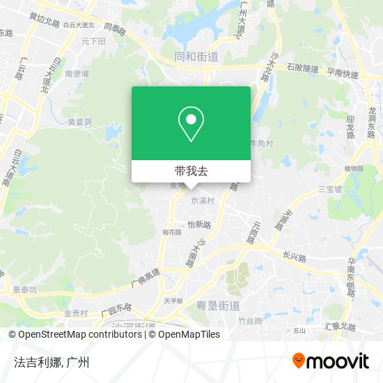 法吉利娜地图