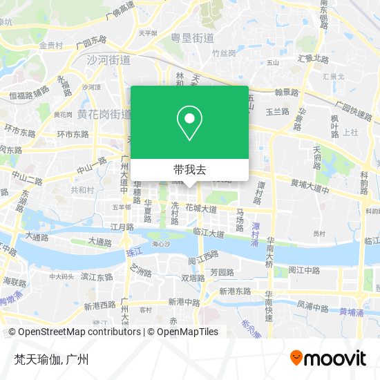 梵天瑜伽地图