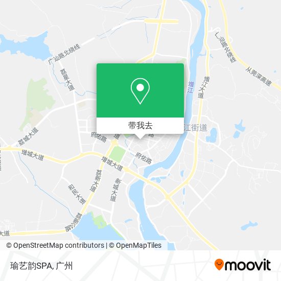 瑜艺韵SPA地图